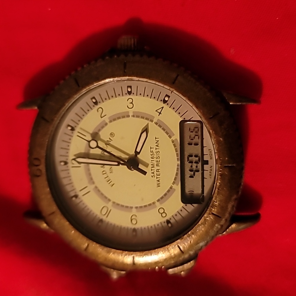 Field & Stream Watch Men Digital & Analog New Bat… - image 1